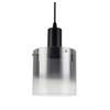 HÄNGLAMPA CHRISTIANO - svart, Modern, metall/glas (80/15/120cm) - Premium Living