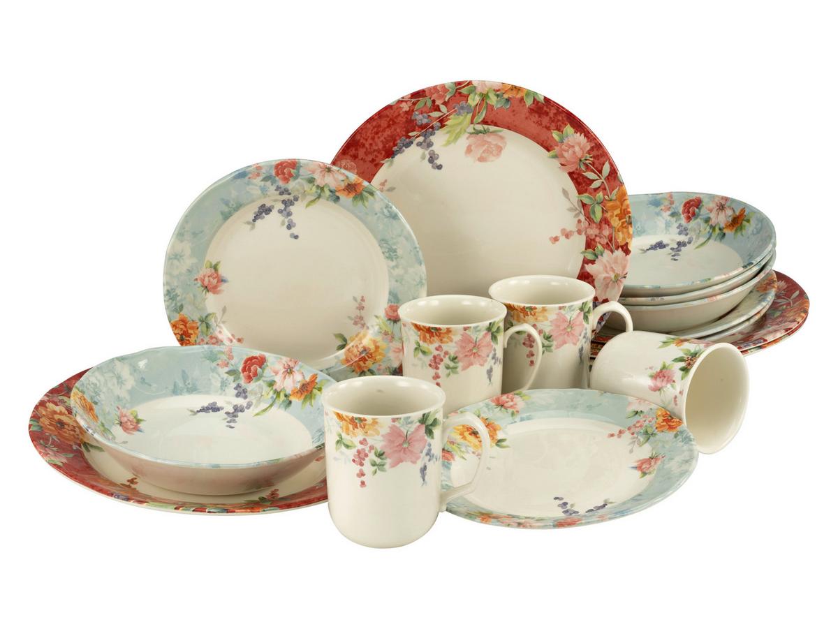 Kombiservice Multicolor, 16-teilig - Multicolor, Keramik (44/27/40cm) - Creatable