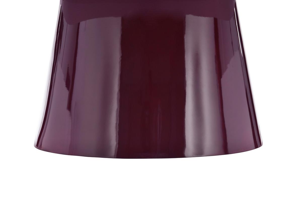 STOLIK KAWOWY COREK - bordowy, Basics, materiał drewnopochodny (110/60/40cm) - MID.YOU