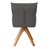 STOL MED ARMSTÖD LORELEI - grå/naturfärgad, Modern, trä/textil (58/87/63cm) - Bessagi Home