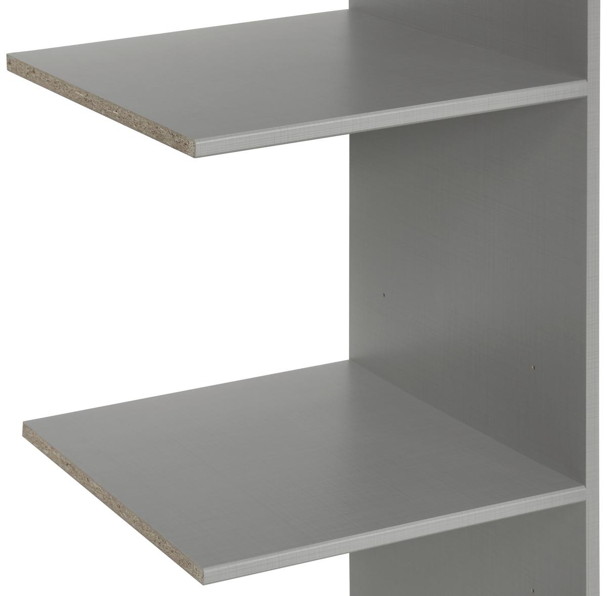 INNENEINTEILUNG WÄSCHEEINTEILUNG - Grau, MODERN, Holzwerkstoff (87/160/50cm) - MID.YOU