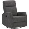 Fotelja S Relaks Mehanizmom Melinda - siva/crna, Moderno, metal/tekstil (76/103/93cm) - Mömax
