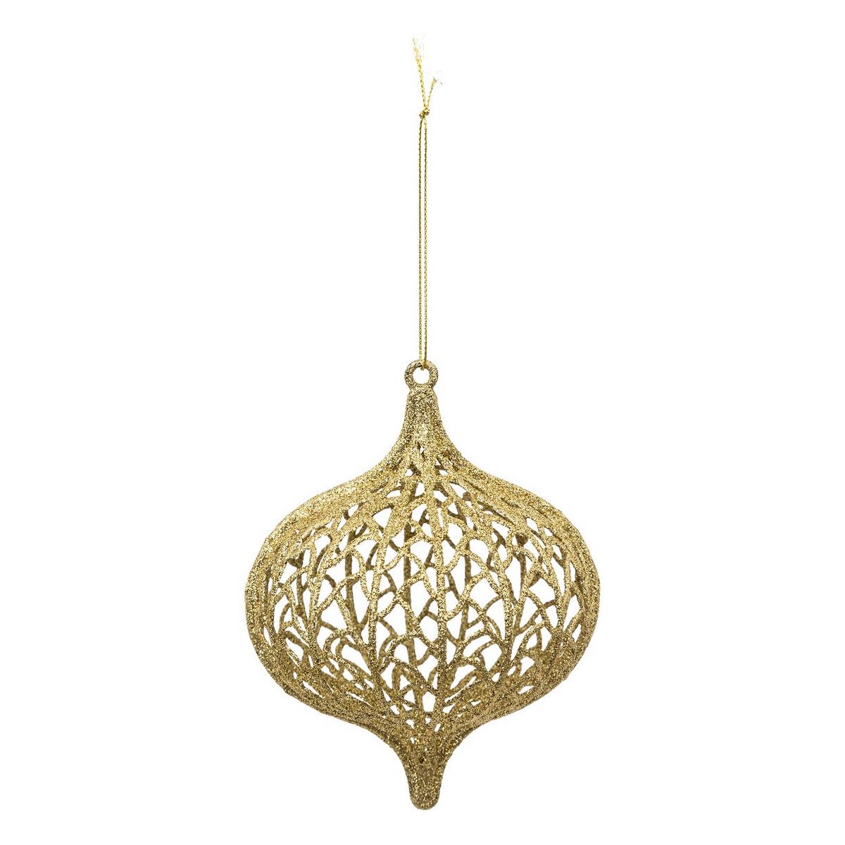 Gșpb de Crăciun cca. 10 cm Drop - Konventionell, plastic (10/13cm)