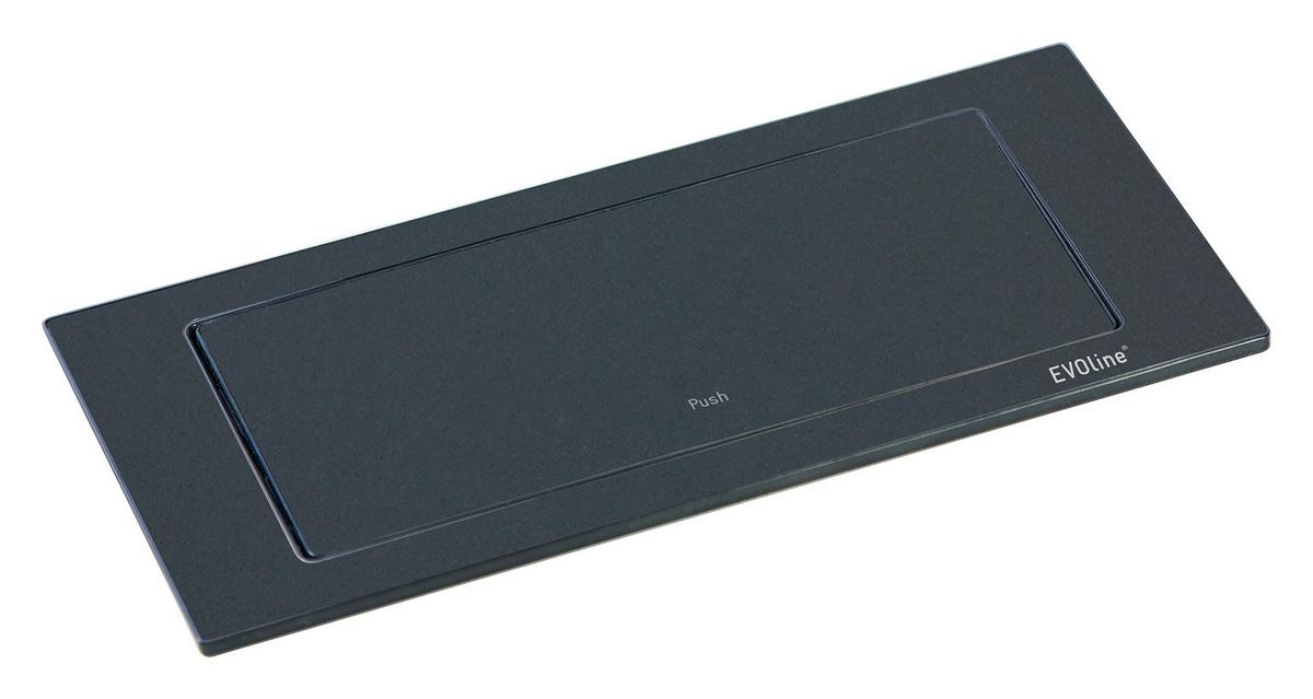 Steckdosenelement 417579 - Schwarz (10,5/22,5cm) - Vogt