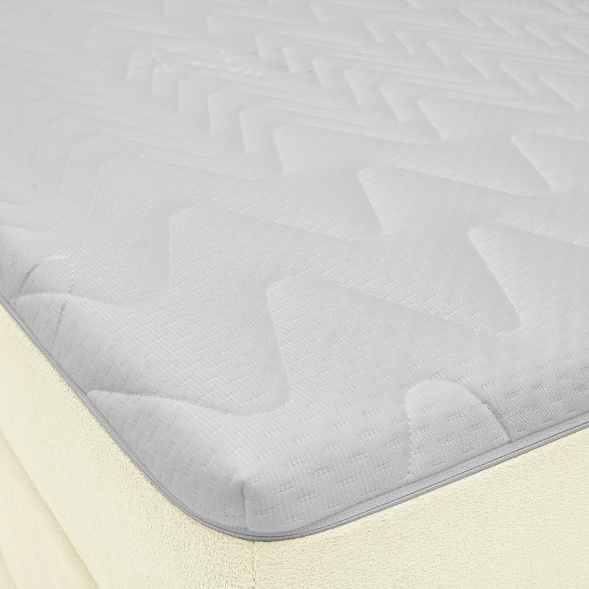 PAT BOXSPRING DIXON - ecru, Konventionell, lemn/textil (120/200cm) - Premium Living