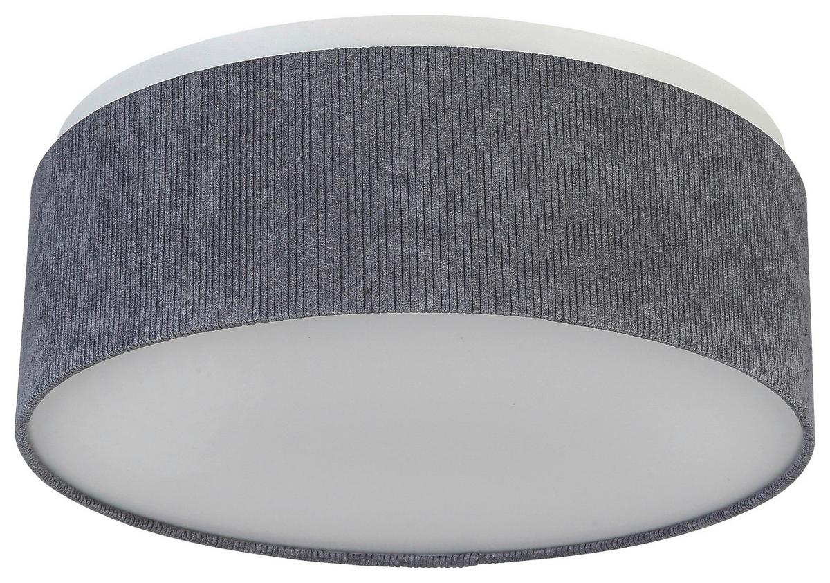 LAMPA SUFITOWA ELENORE - antracytowy, Trend, tworzywo sztuczne/metal (40/15cm) - Novel