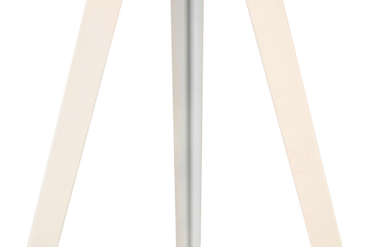 LAMPA STOJĄCA SAPHIRE - biały, Trend, tworzywo sztuczne/metal (45/153cm) - Novel