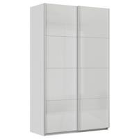 Ormar S Kliznim Vratima Feldkirch - siva visoki sjaj/svijetlo siva, Moderno, staklo/drvni materijal (136/229/62cm) - Modern Living