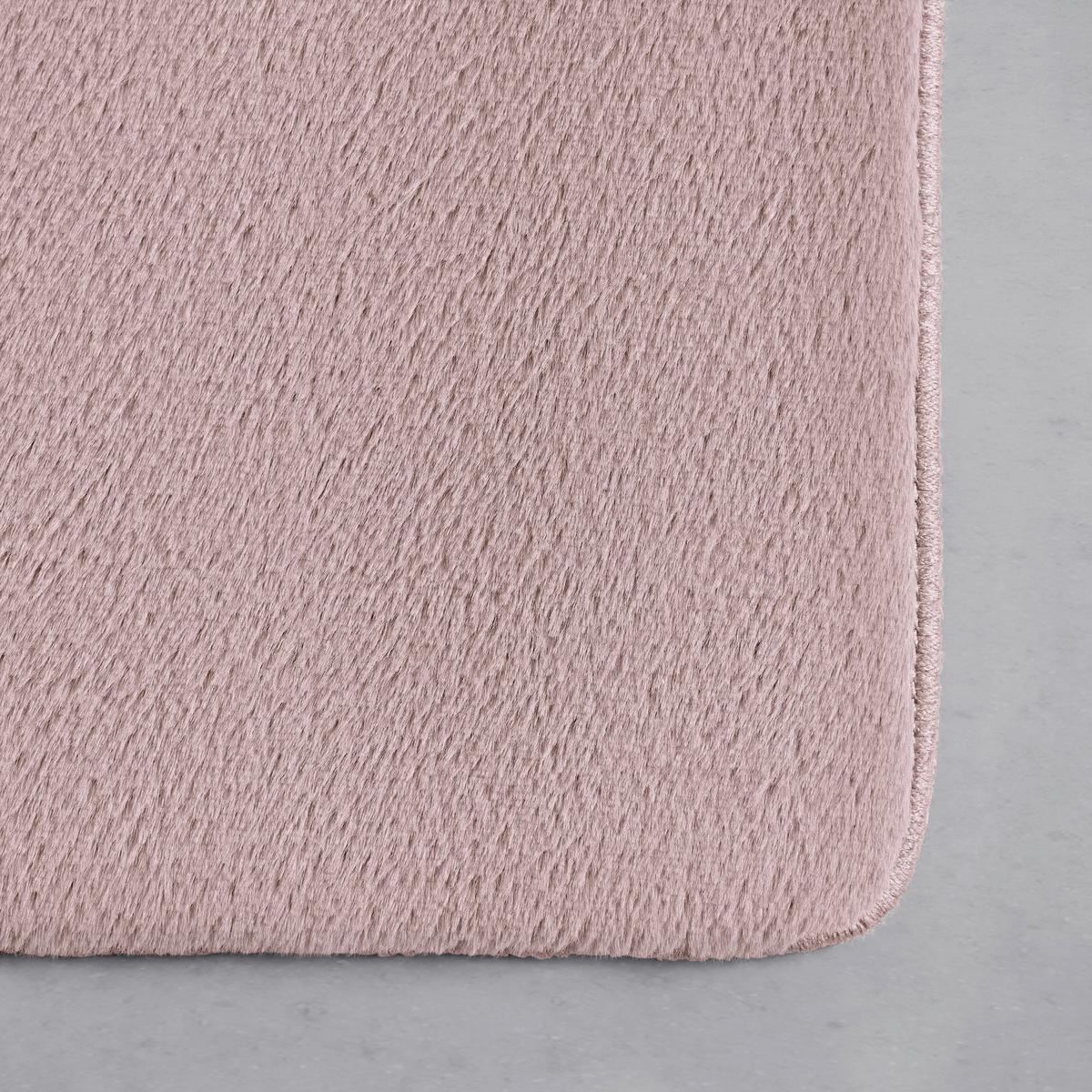 Fellteppich Pälsa - Rosa, Konventionell, Textil (120/170cm) - Based