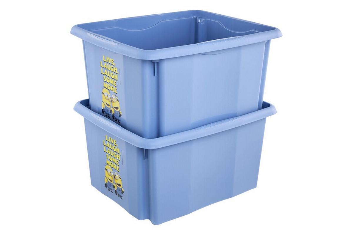 Škatla Za Shranjevanje Minions - Happiness - Ca. 24l - Basics (42,5/35,5/22,5cm)