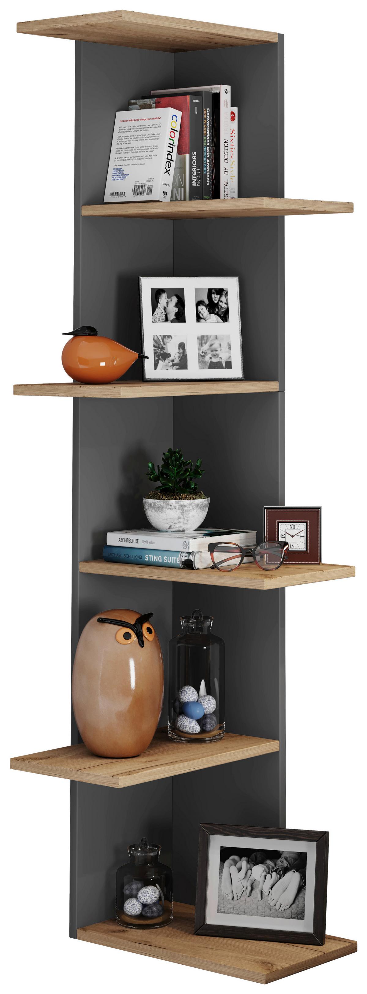 ECKREGAL BALOS XL - Honigeiche/Weiss, Lifestyle, Holzwerkstoff (37/140/37cm) - MID.YOU