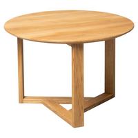 STOLIK KAWOWY RENA 2 - dąb dziki, Design, drewno (65/65/45cm) - Linea Natura