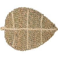 Okrasni Pladenj Leaf - naravne barve, Moderno, naravni materiali (40/1,5/30cm) - Mömax