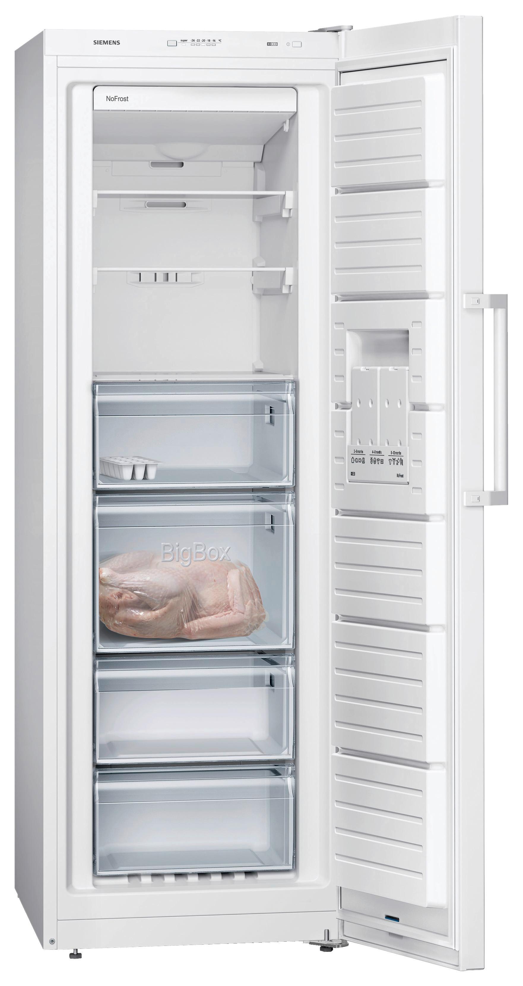 Gefrierschrank GS33NVWEP Weiß - Weiß, MODERN, Metall (60/176/65cm) - Siemens