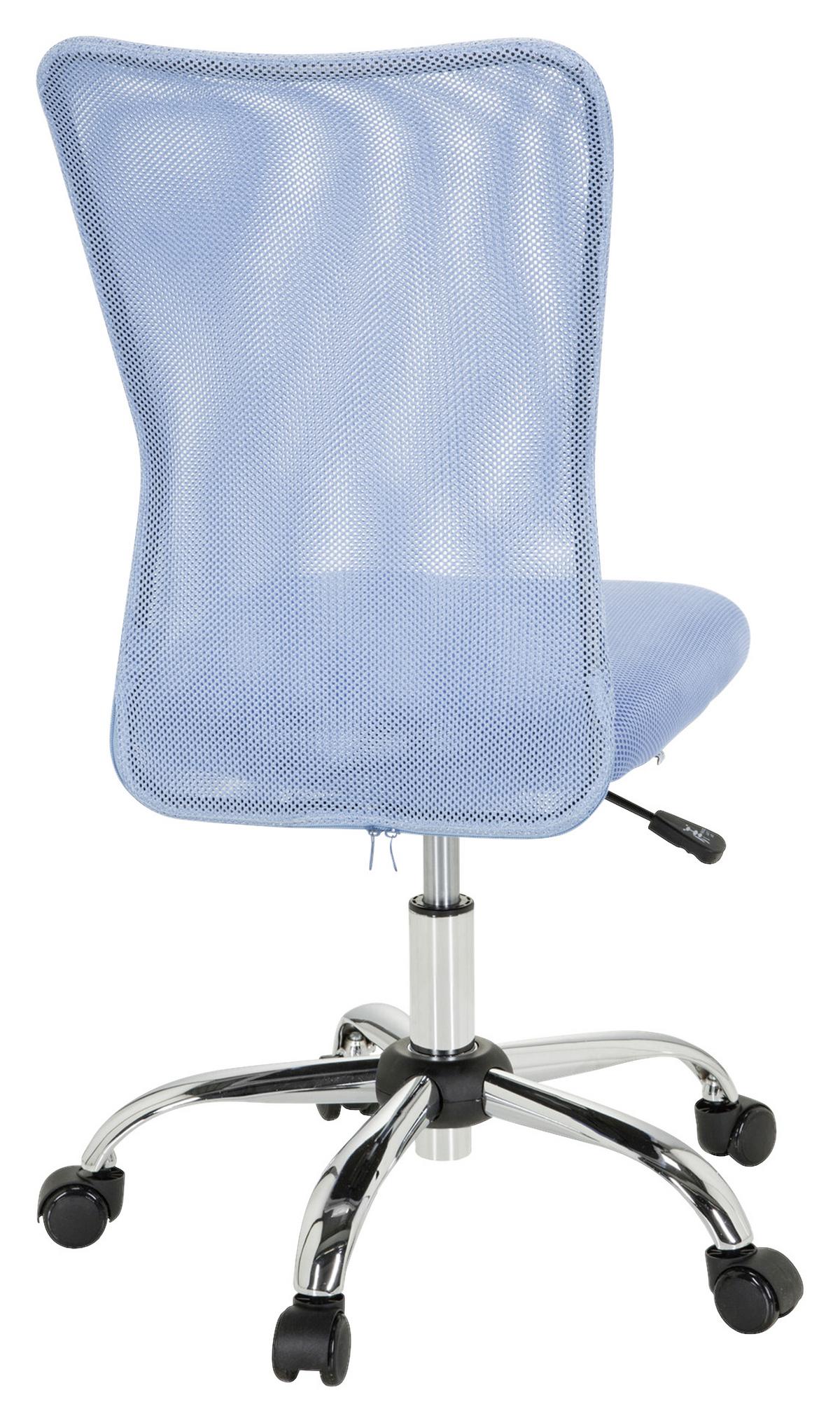 Jugenddrehstuhl Kiddy Net ca. 54x88-98x54 cm Blau - Blau, Basics, Kunststoff (54/88-98/54cm) - MID.YOU
