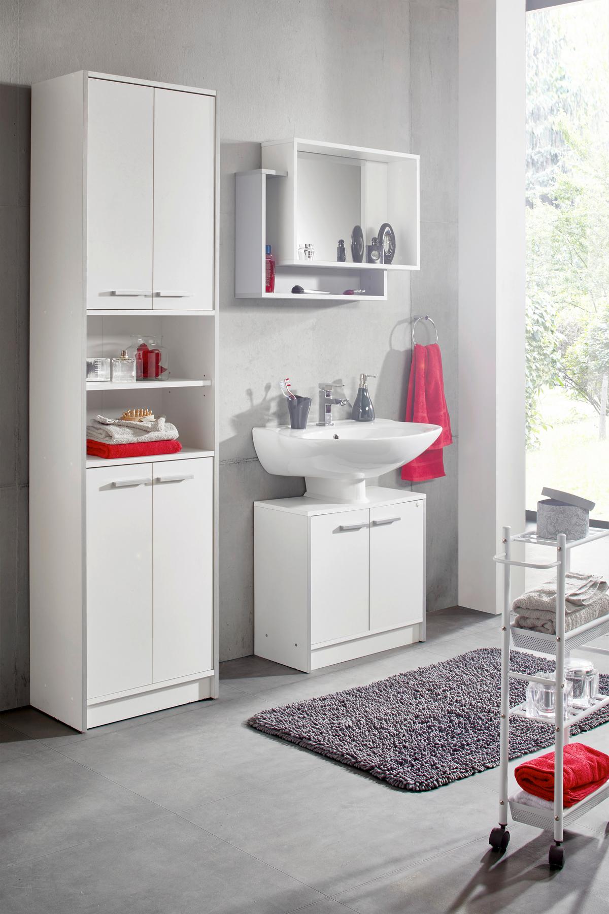 Handtuchhalter Baziga in Chromfarben - Chromfarben, Metall (17,7 X/2,5 X/15,8 CMcm) - Mömax