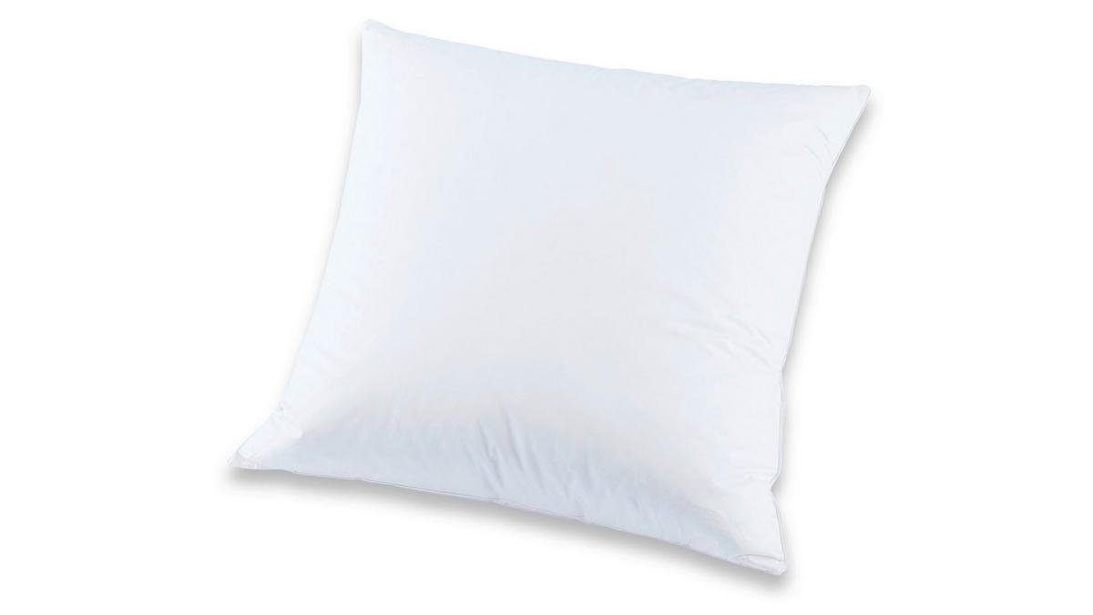 KOPFKISSEN FLO - Weiss, Naturmaterialien (65/100cm) - Based
