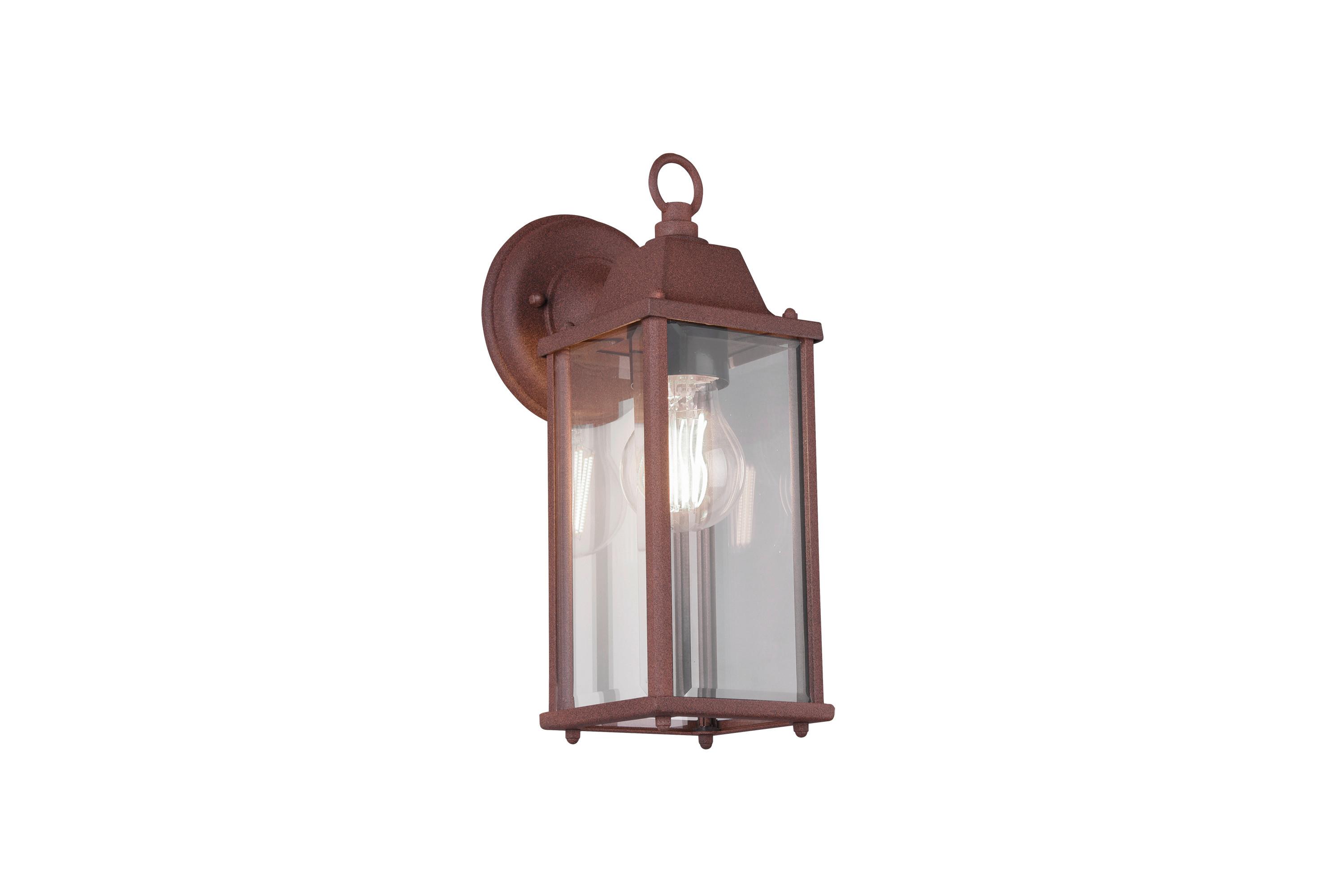Außenwandleuchte Olona Rostfarben max. 40 Watt - Rostfarben, Basics, Metall (11,5/29,5/14,5cm) - Trio Leuchten