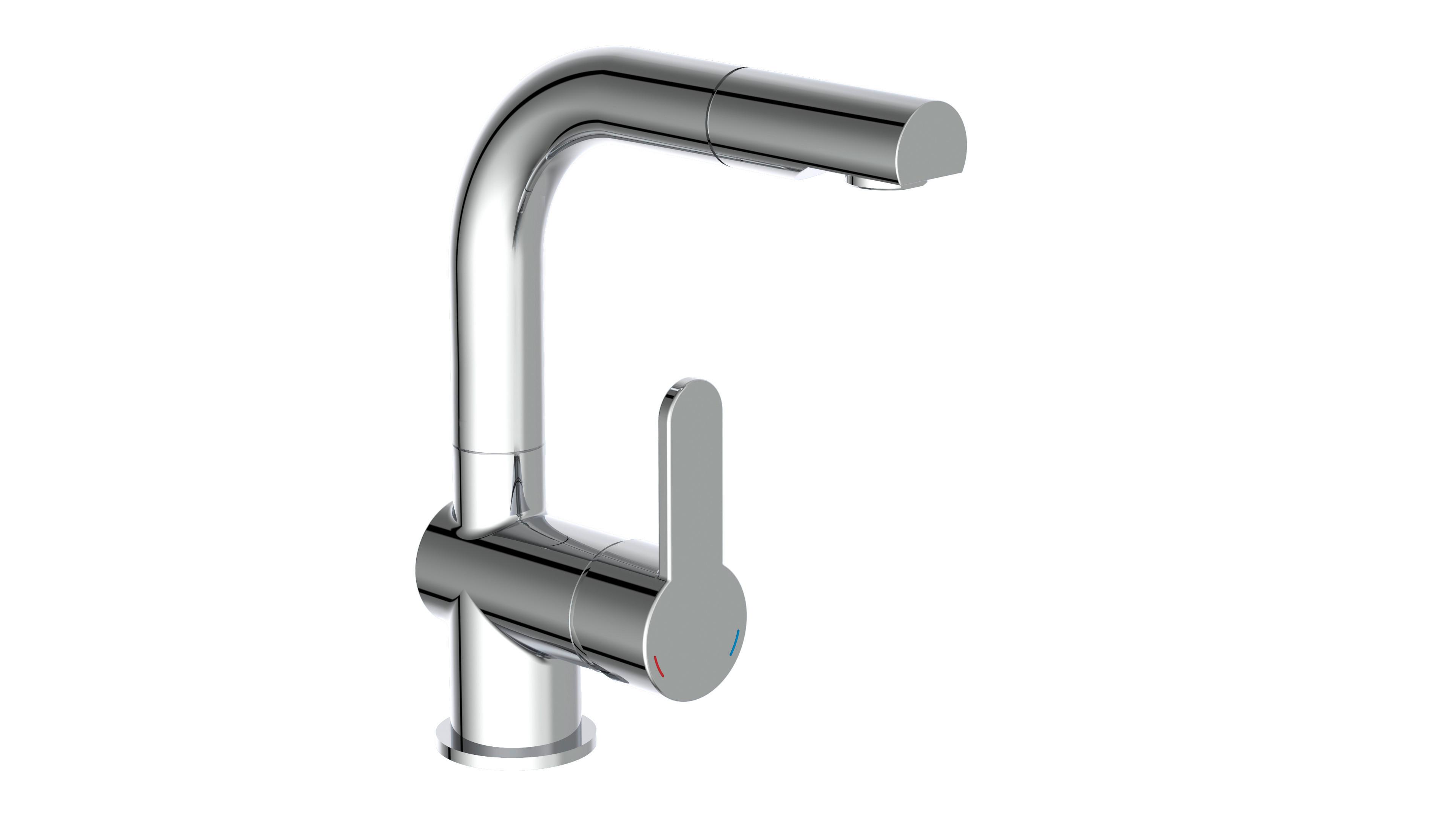 Waschtischarmatur London aus Metall - (7,9cm) - Schütte