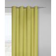 Zavesa Z Obročki Ulli -ext- -eö- - zelena, tekstil (140/245cm) - MÖMAX modern living