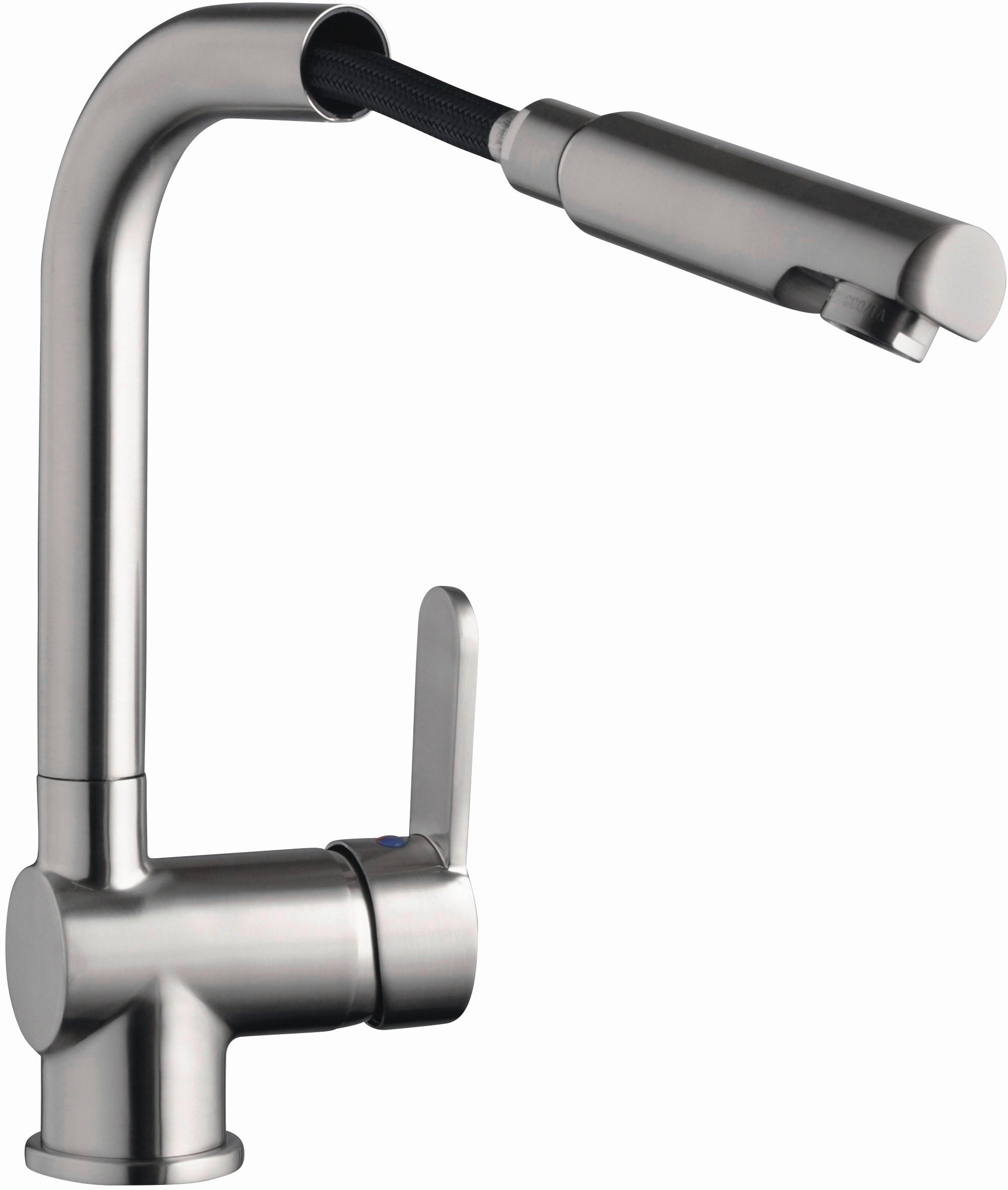 robinetterie de cuisine London in Edelstahlfarben - couleur inox, Lifestyle, métal/matière synthétique (29,8cm) - Schütte