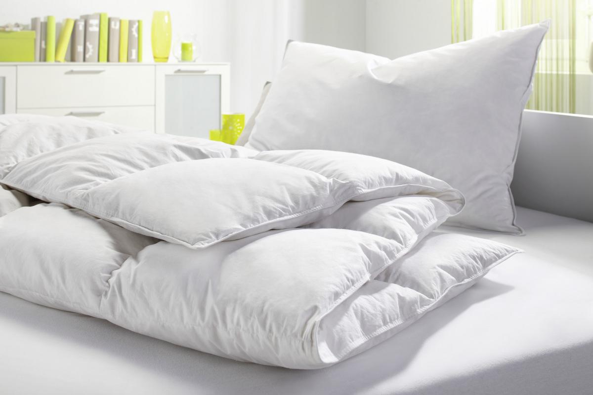 Plapumă matlasată Fabi - alb, textil (135/140/200cm) - Nadana