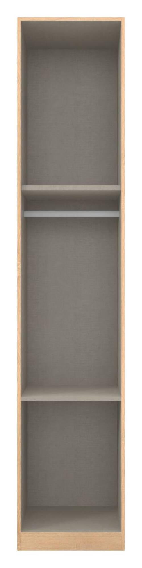 DULAP USI ROTATIVE ALABAMA - stejar Sonoma, Modern, material pe bază de lemn (47/229/54cm) - Modern Living