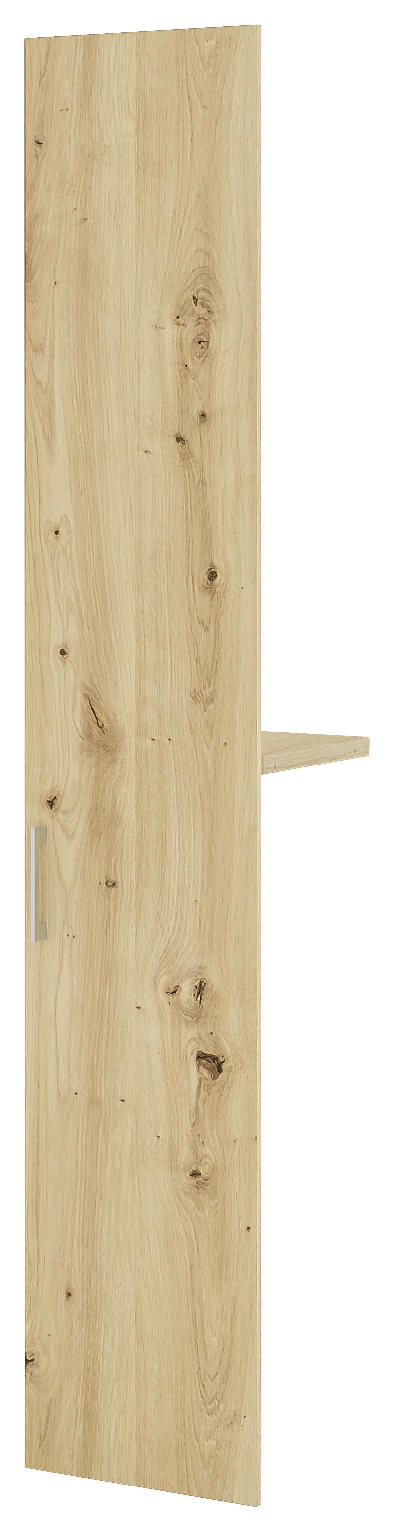 Tür Big Profi Office - Alufarben/Eiche Artisan, Modern, Holzwerkstoff/Metall (38/211/40cm) - Mömax