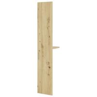 Tür Big Profi Office - Alufarben/Eiche Artisan, Modern, Holzwerkstoff/Metall (38/211/40cm) - Mömax