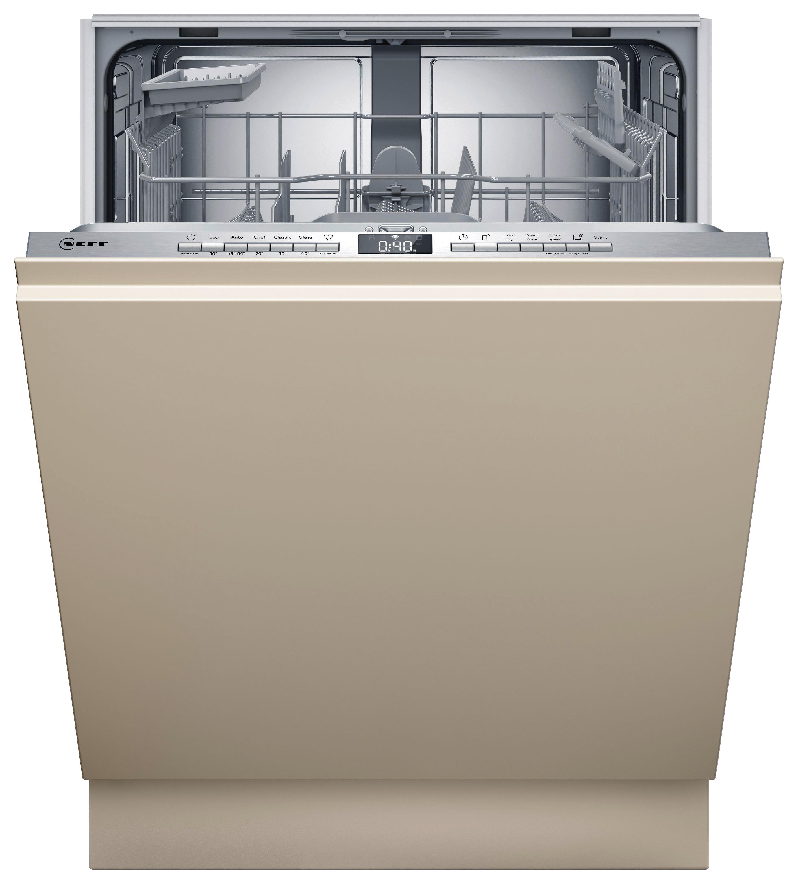 Geschirrspüler S155HTX06E Edelstahlfarben - Edelstahlfarben, MODERN, Metall (59,8/81,5/55cm) - Neff