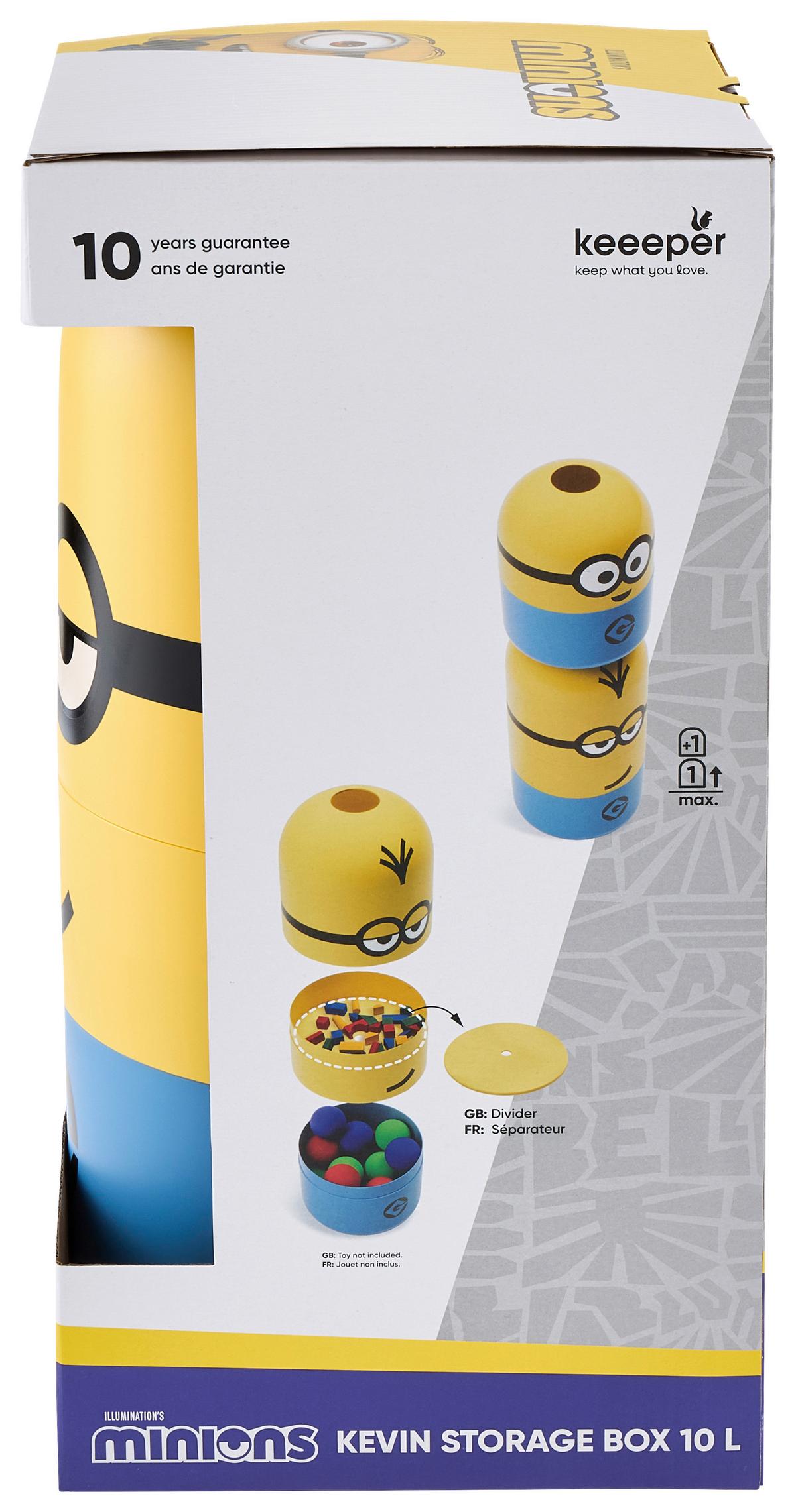 Škatla Za Shranjevanje Minions - Kevin - Ca. 10l - rumena, Konvencionalno, umetna masa (20/38cm)