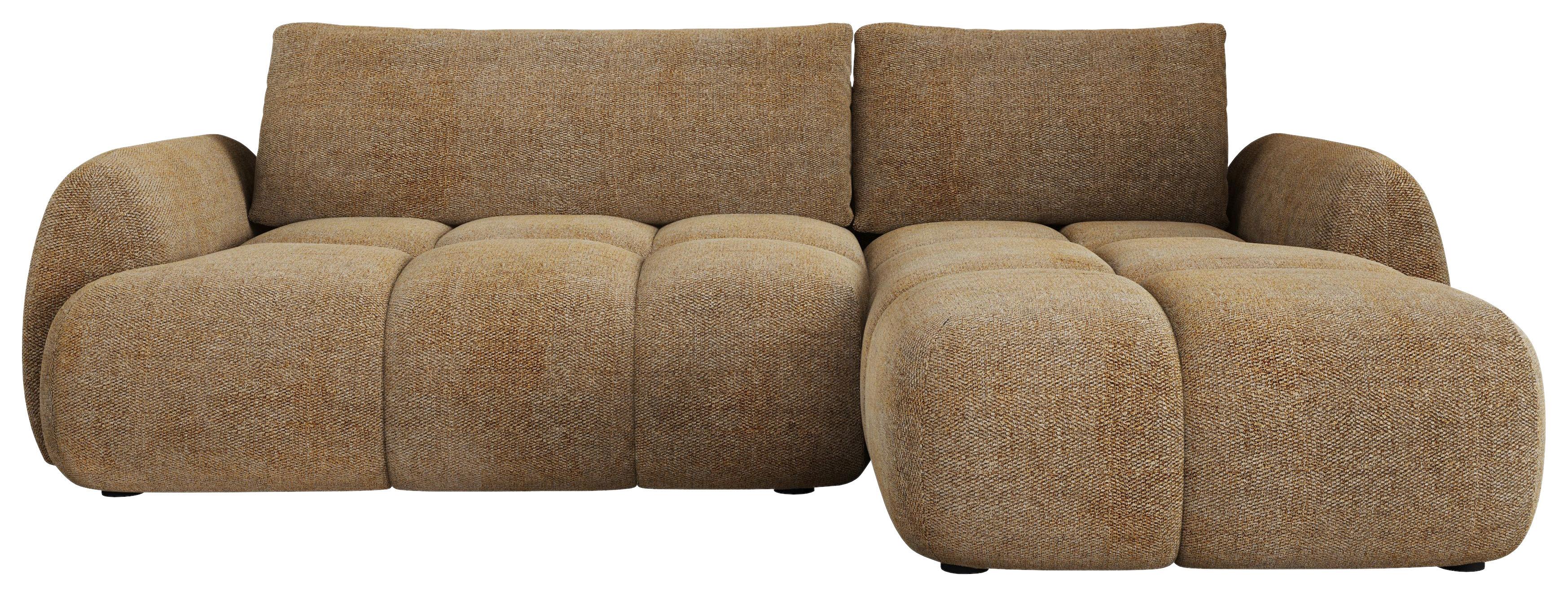 Coltar WIND - maro/maro auriu, Modern, textil (273/68-82/183cm) - Premium Living