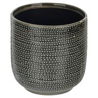 Kaspó Mood - szürke, kerámia (12,5/13cm) - Mömax