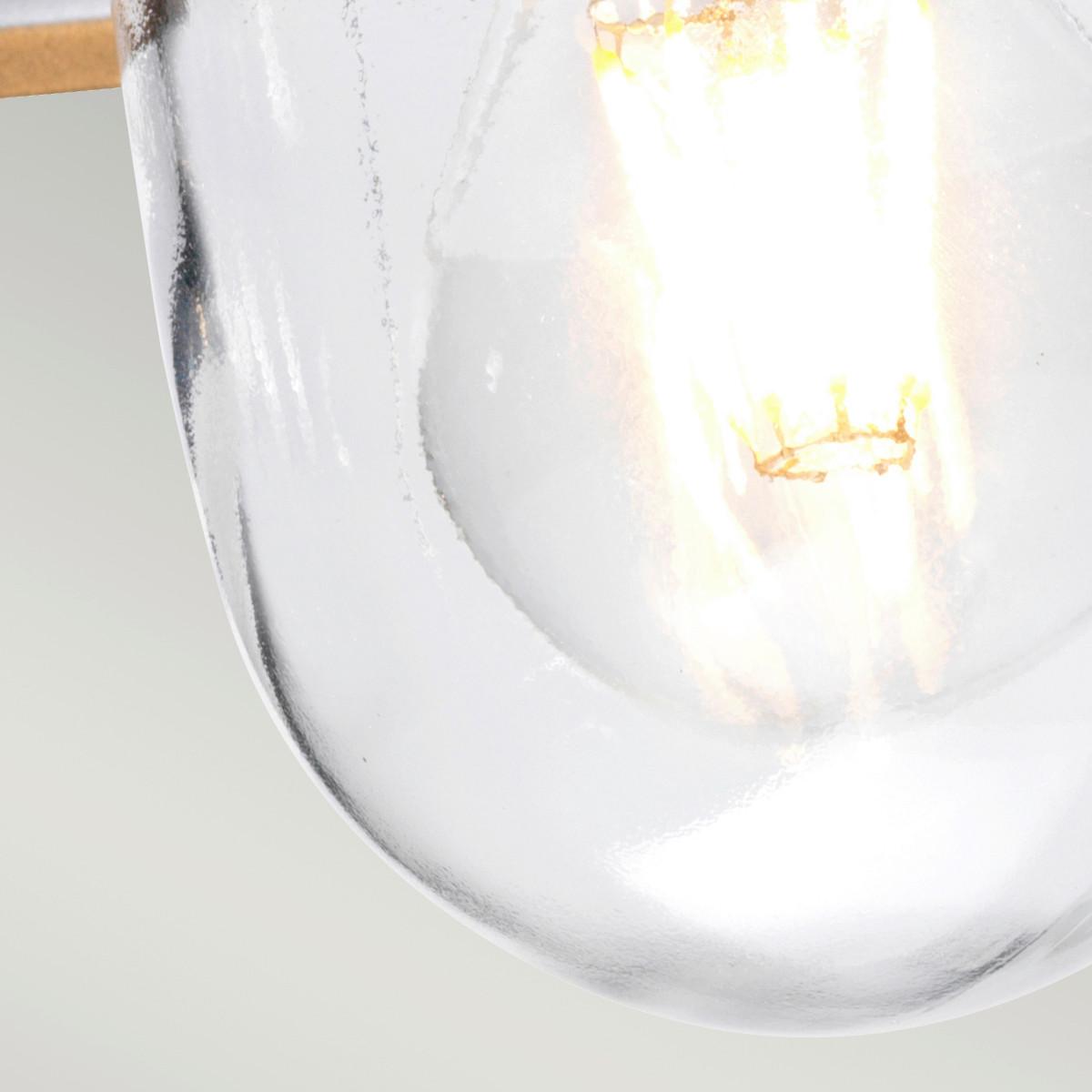 Kültéri Függőlámpa Klampenborg8 - ezüstszínű, Konventionell, üveg/fém (27.5/26cm) - Elstead Lighting