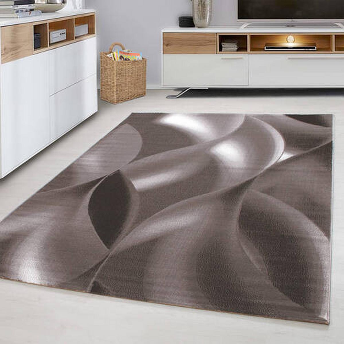 Webteppich Plus Braun ca. 240x340cm - Braun, Basics, Textil (240/340cm) - Novel