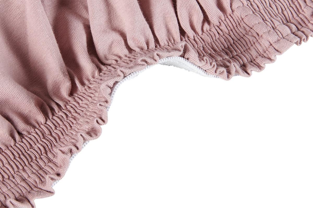 Stuhlhusse Steffi in Mauve - Mauve, Konventionell, Textil (47/47/67cm) - Modern Living