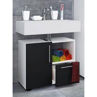 BAIE FLANDU III - alb/negru, Modern, material pe bază de lemn (122cm) - MID.YOU