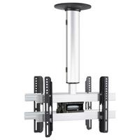 Nosilec Za Tv Cm - srebrne barve, Moderno, kovina (42/50/19cm) - MID.YOU