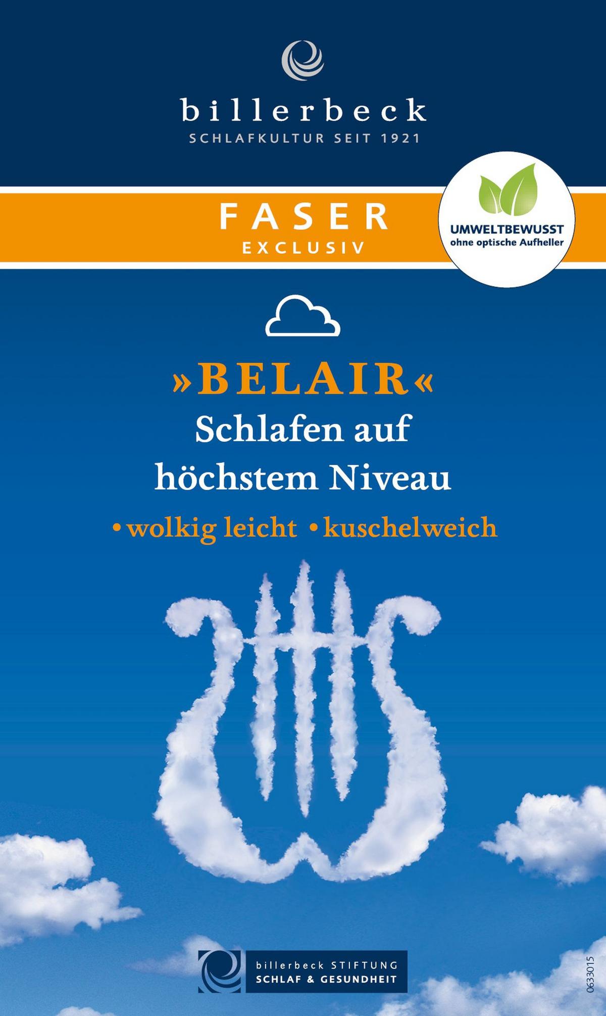 PODUSZKA POD GŁOWĘ BELAIR - Basics, tkanina (80/80cm) - Billerbeck