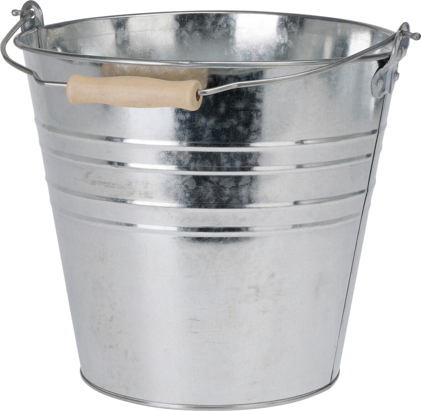 Fém Vödör 10l - Basics, fém (10l)