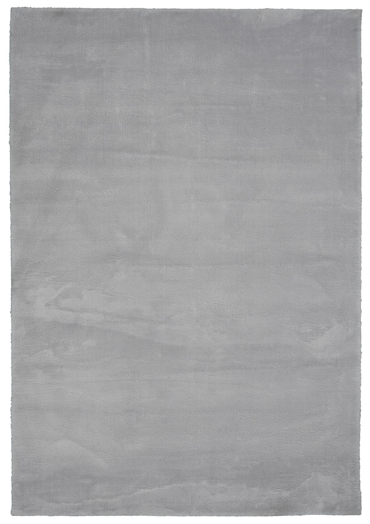 Hochflorteppich Nemo in Grau ca. 60x110cm - Grau, Basics, Textil (60/110cm) - Mömax