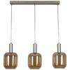 HÄNGLAMPA SIOP - bärnstensfärgad/champagne, Modern, metall/glas (80/20/120cm)