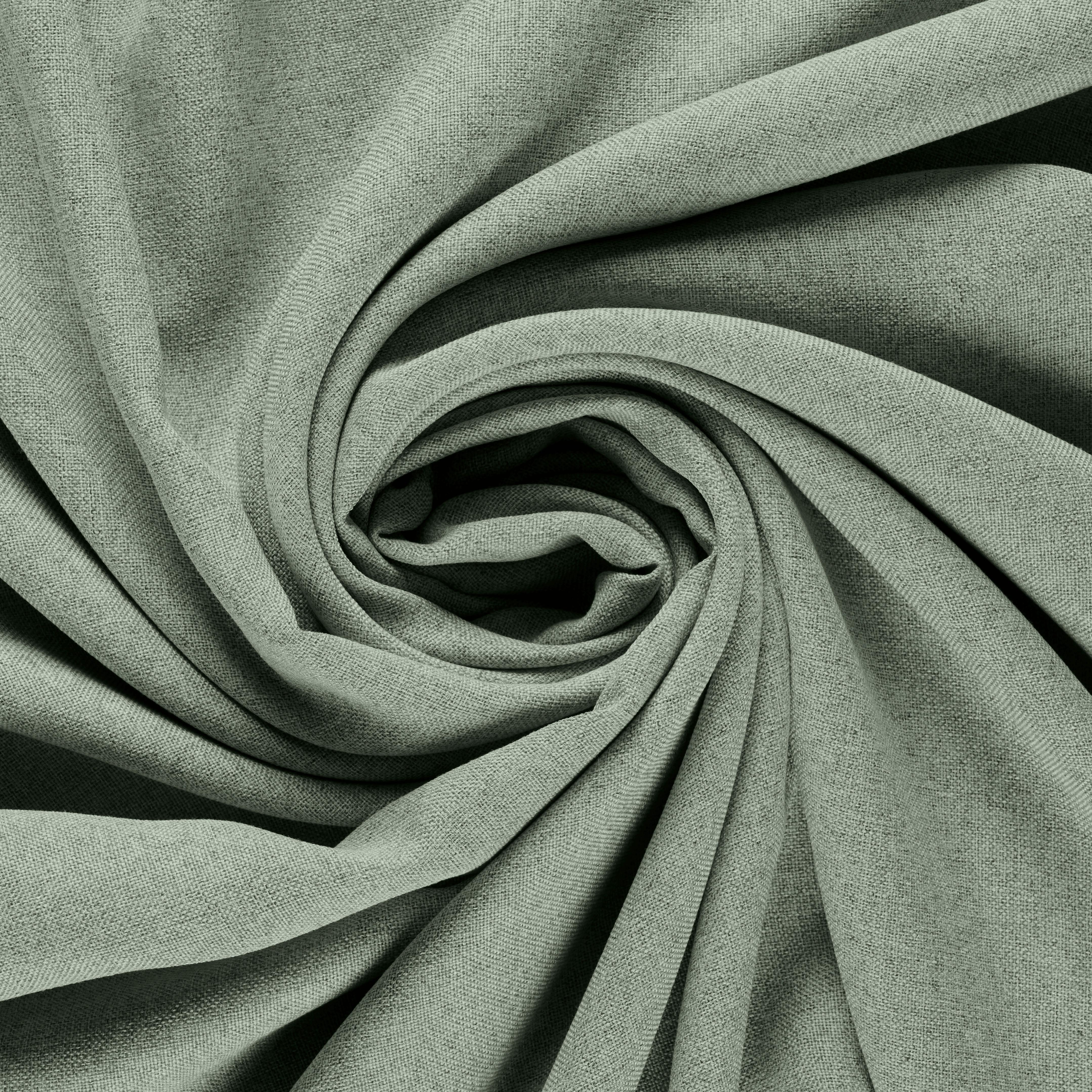 GARDINLÄNGD BEN - grön, Modern, textil (135/245cm) - Modern Living