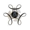 LED-TAKLAMPA KIZ - transparent, Modern, metall/plast (45/19cm) - Modern Living