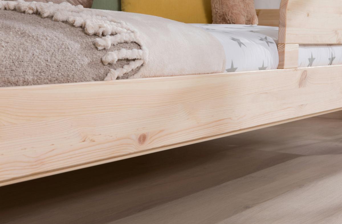 Bett Bennet mit Schubkasten ca. 90x200 cm Kiefer Natur - Naturfarben, MODERN, Holz (90/200cm) - MID.YOU