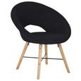 Sessel in Schwarz - Eichefarben/Schwarz, MODERN, Holz/Textil (60/78/70cm) - Modern Living Sessel in Schwarz - Eichefarben/Schwarz, MODERN, Holz/Textil (60/78/70cm) - Modern Living