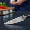 COUTEAU À ÉPLUCHER PROFI LINE - couleur inox/noir, KONVENTIONELL, métal/matière synthétique (21cm) - Gourmesto