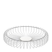 KOSZ NA OWOCE 97255 BLOMUS - kolor srebrny, Basics, metal (37/6cm) - Blomus