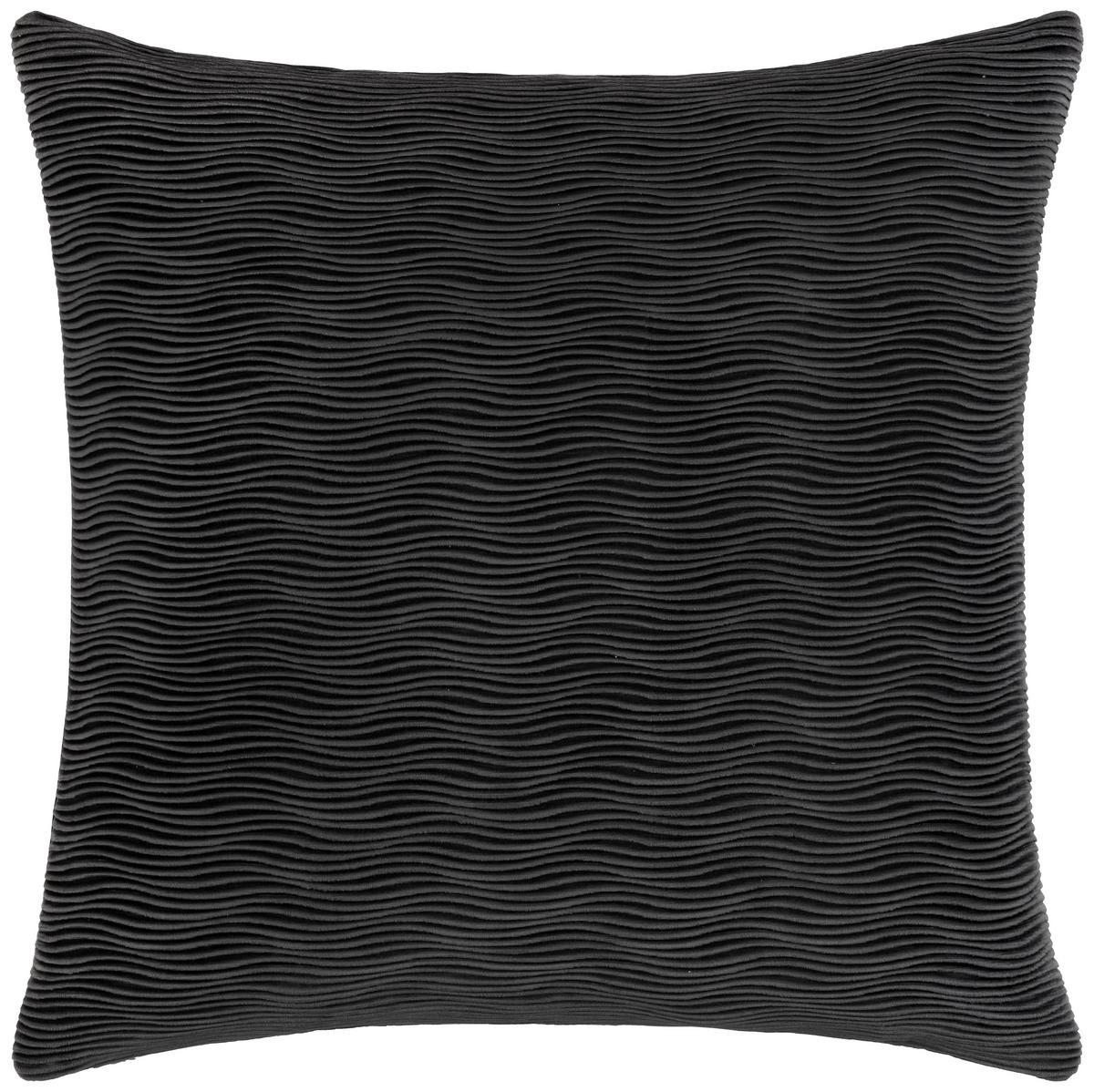Husă de pernă Violet - antracit, Basics, textil (50/50cm) - Premium Living