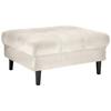 Hocker Boston Beige - Beige/Schwarz, Konventionell, Holz/Textil (93/46/75cm) - Based
